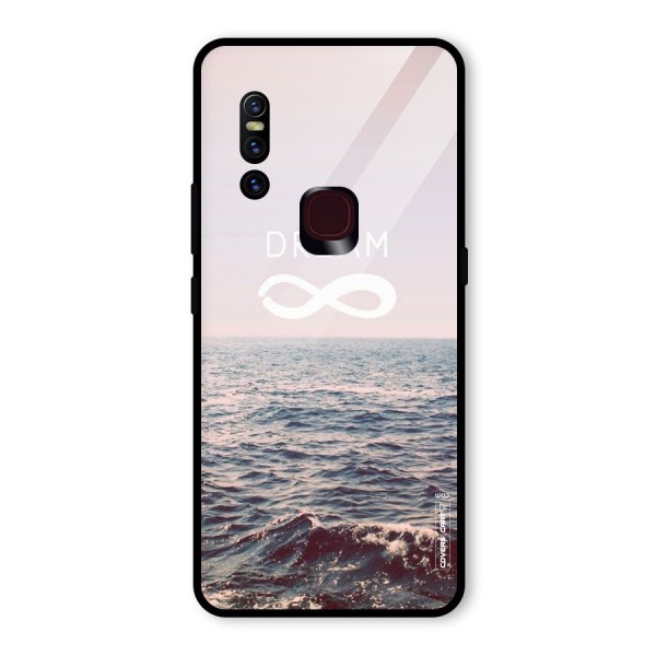 Dream Infinity Glass Back Case for Vivo V15