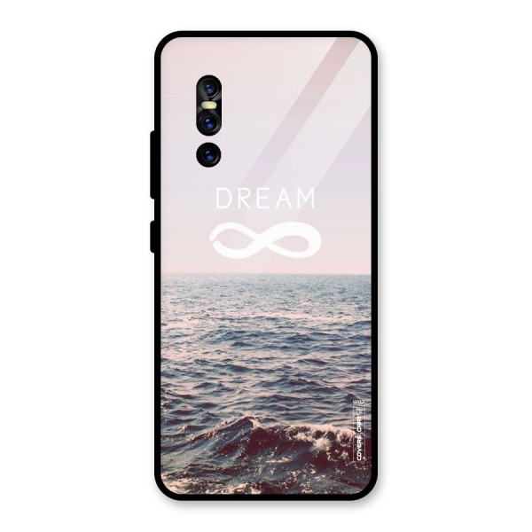 Dream Infinity Glass Back Case for Vivo V15 Pro