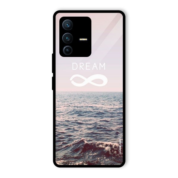 Dream Infinity Glass Back Case for Vivo V23 Pro