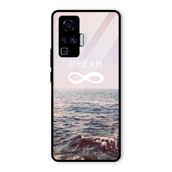 Dream Infinity Glass Back Case for Vivo X50 Pro