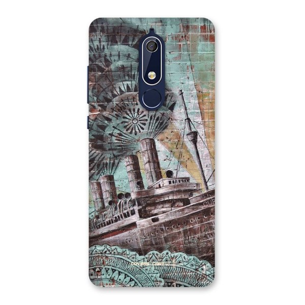 Dream Ship Back Case for Nokia 5.1