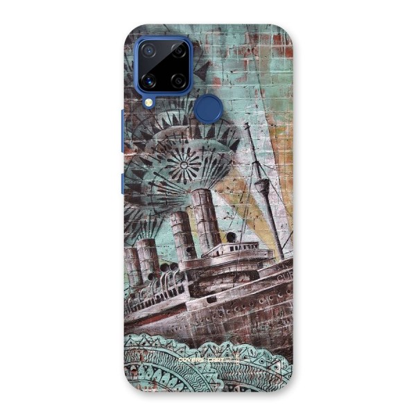 Dream Ship Back Case for Realme Narzo 30A