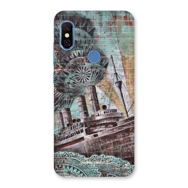 Dream Ship Back Case for Redmi Note 6 Pro