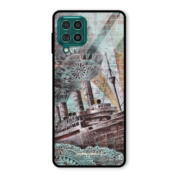 Dream Ship Glass Back Case for Galaxy F62