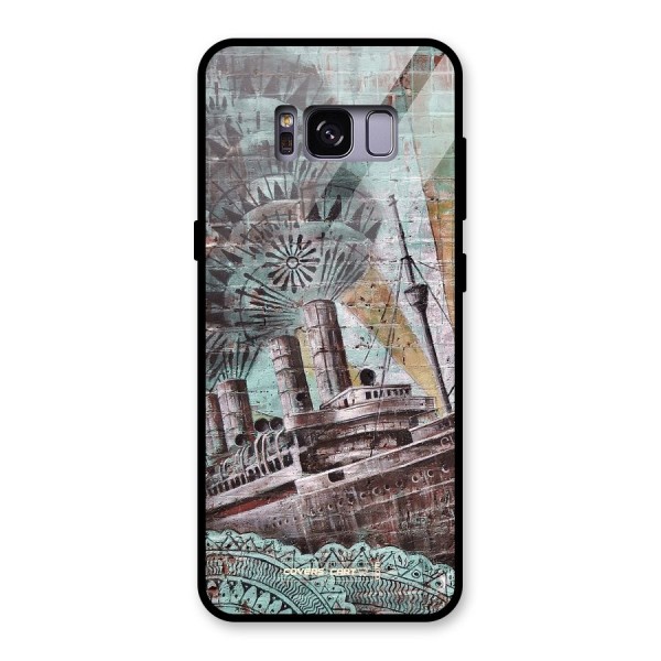 Dream Ship Glass Back Case for Galaxy S8