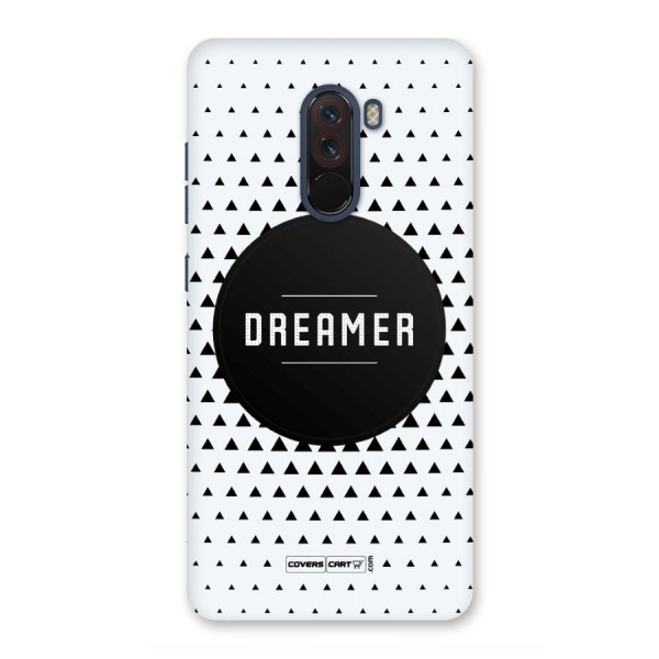 Dreamer Minimalist Back Case for Poco F1