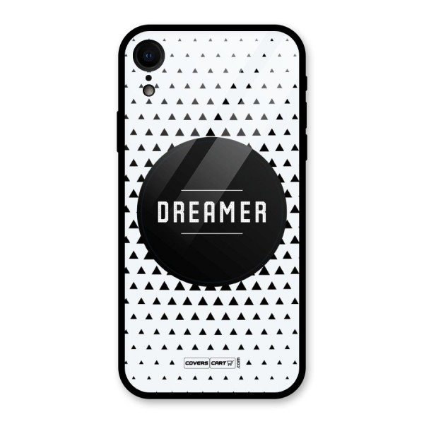 Dreamer Minimalist Glass Back Case for XR