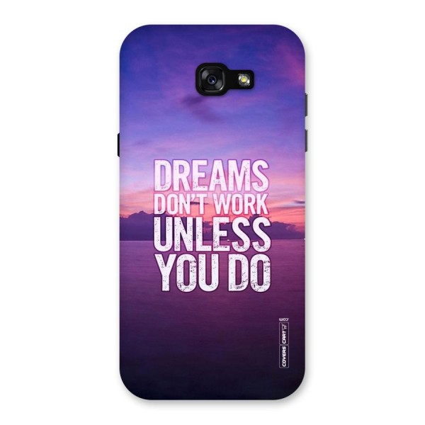 Dreams Work Back Case for Galaxy A7 (2017)