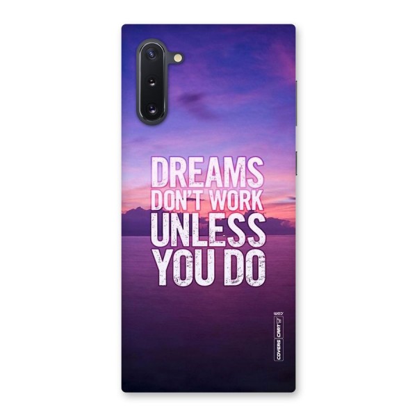 Dreams Work Back Case for Galaxy Note 10