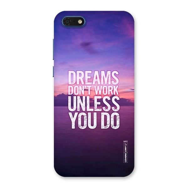 Dreams Work Back Case for Honor 7s