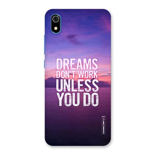 Dreams Work Back Case for Redmi 7A