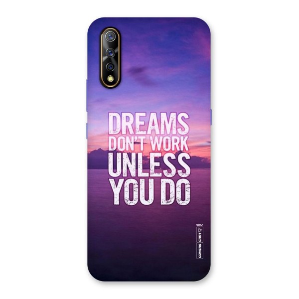 Dreams Work Back Case for Vivo Z1x