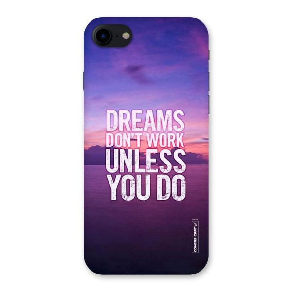 Dreams Work Back Case for iPhone SE 2020