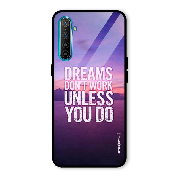 Dreams Work Glass Back Case for Realme XT