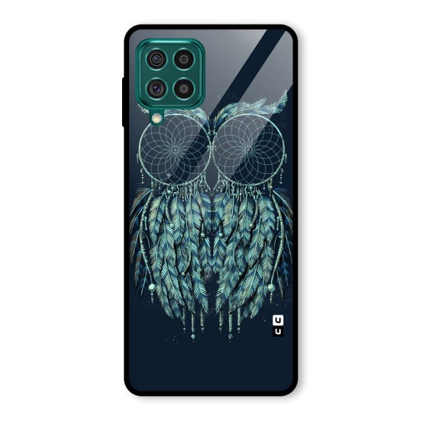 Dreamy Owl Catcher Glass Back Case for Galaxy F62