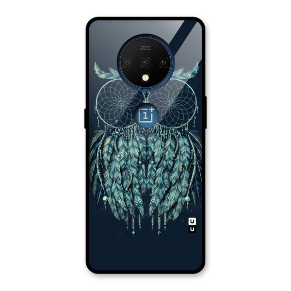 Dreamy Owl Catcher Glass Back Case for OnePlus 7T