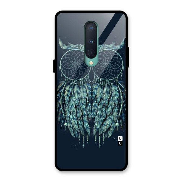 Dreamy Owl Catcher Glass Back Case for OnePlus 8