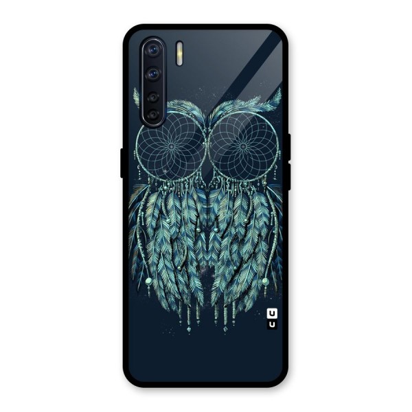 Dreamy Owl Catcher Glass Back Case for Oppo F15