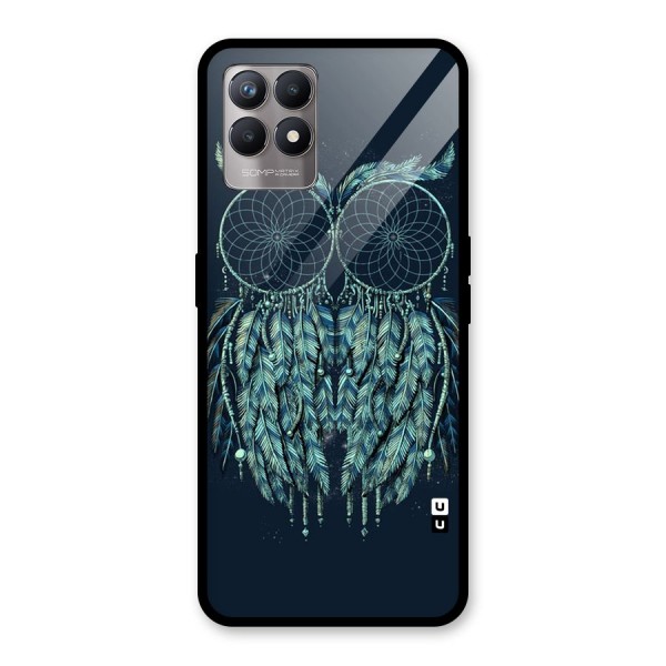 Dreamy Owl Catcher Glass Back Case for Realme 8i