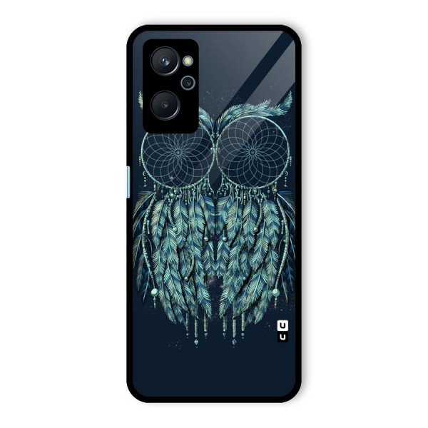 Dreamy Owl Catcher Glass Back Case for Realme 9i