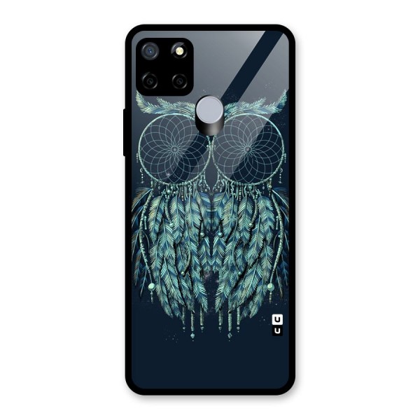 Dreamy Owl Catcher Glass Back Case for Realme C15