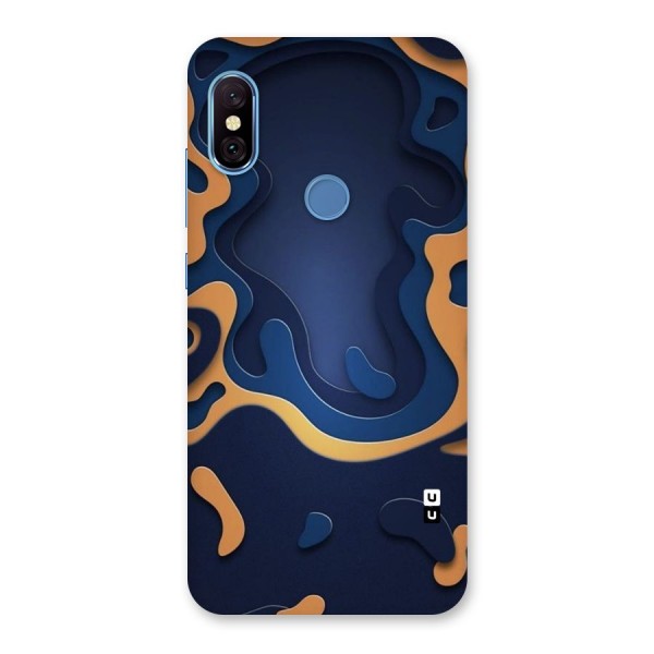 Drops Flow Back Case for Redmi Note 6 Pro