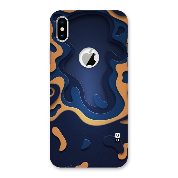 Drops Flow Back Case for iPhone XS Logo Cut