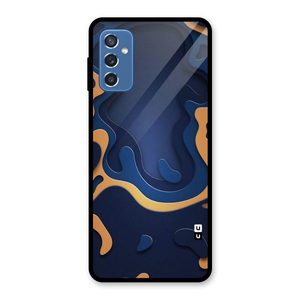 Drops Flow Glass Back Case for Galaxy M52 5G