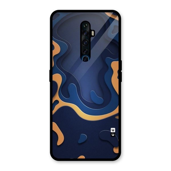 Drops Flow Glass Back Case for Oppo Reno2 Z