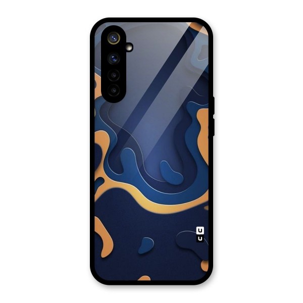 Drops Flow Glass Back Case for Realme 6