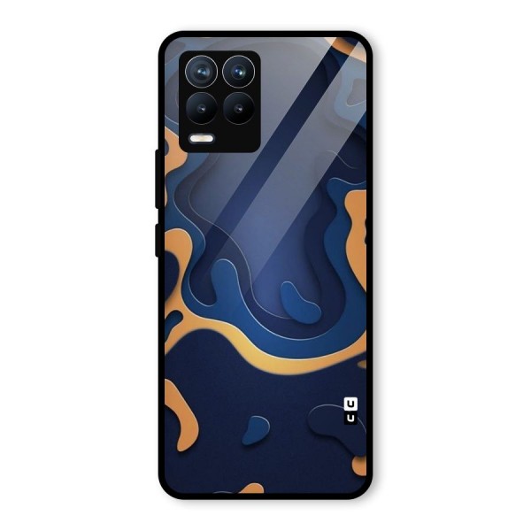 Drops Flow Glass Back Case for Realme 8 Pro