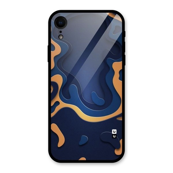 Drops Flow Glass Back Case for XR