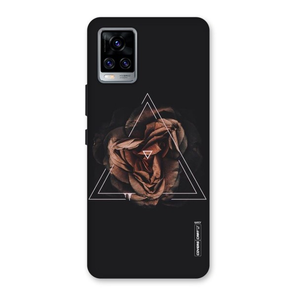 Dusty Rose Back Case for Vivo V20 Pro