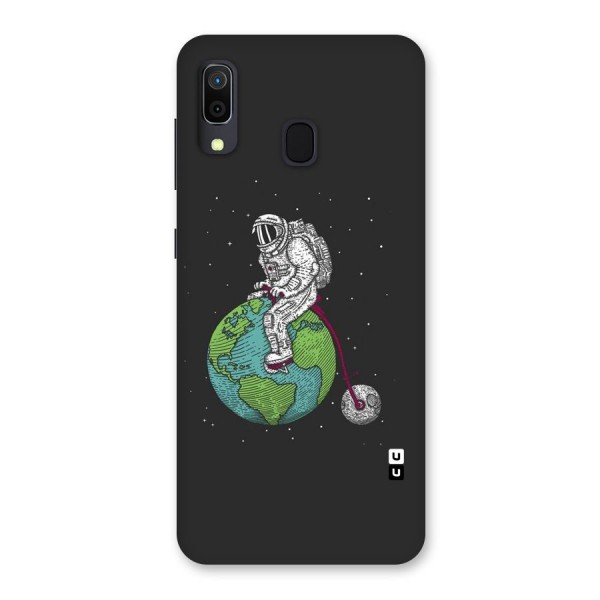 Earth Space Doodle Back Case for Galaxy A20