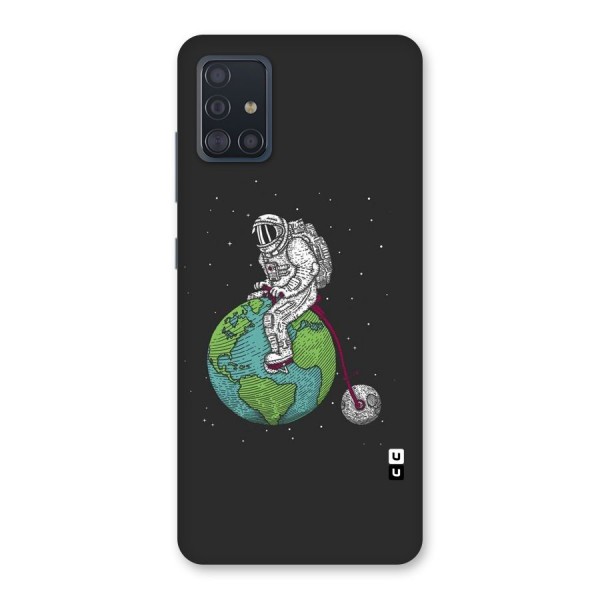 Earth Space Doodle Back Case for Galaxy A51