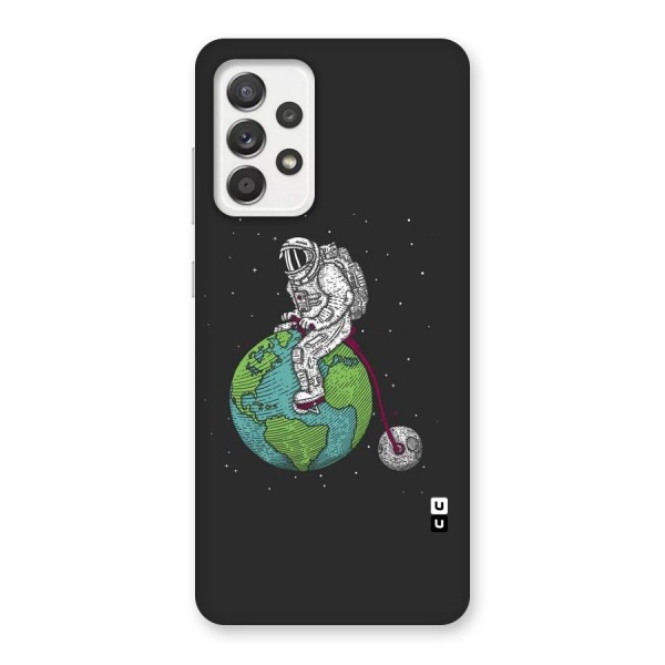 Earth Space Doodle Back Case for Galaxy A52