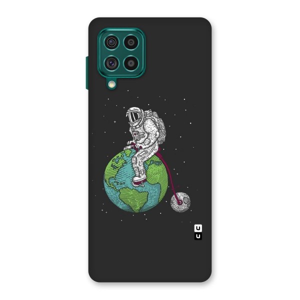 Earth Space Doodle Back Case for Galaxy F62