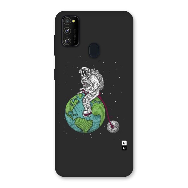 Earth Space Doodle Back Case for Galaxy M21