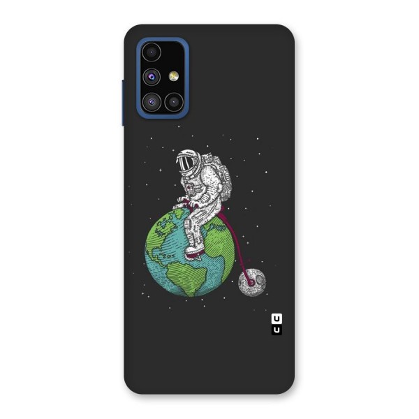 Earth Space Doodle Back Case for Galaxy M51