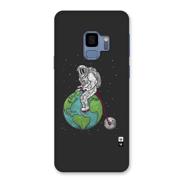 Earth Space Doodle Back Case for Galaxy S9