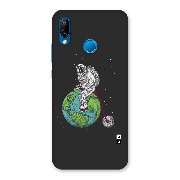 Earth Space Doodle Back Case for Huawei P20 Lite