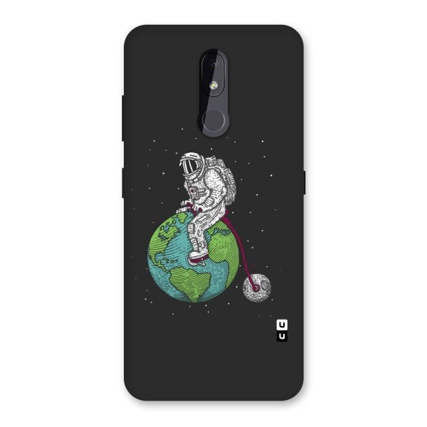 Earth Space Doodle Back Case for Nokia 3.2