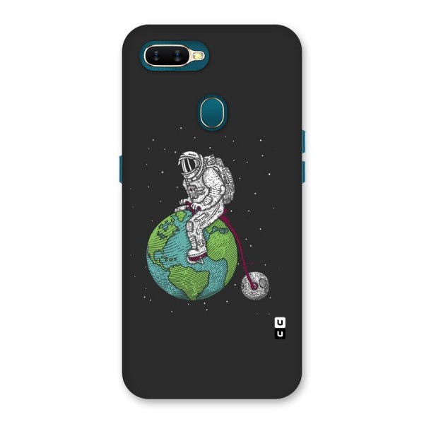 Earth Space Doodle Back Case for Oppo A12