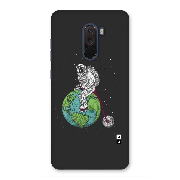 Earth Space Doodle Back Case for Poco F1