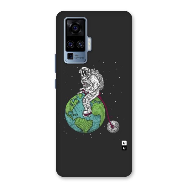 Earth Space Doodle Back Case for Vivo X50 Pro