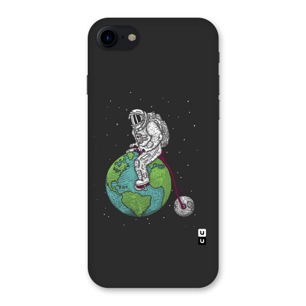 Earth Space Doodle Back Case for iPhone SE 2020