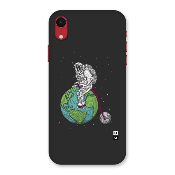 Earth Space Doodle Back Case for iPhone XR