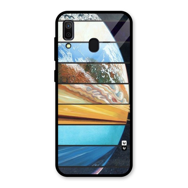 Earthly Design Glass Back Case for Galaxy A30