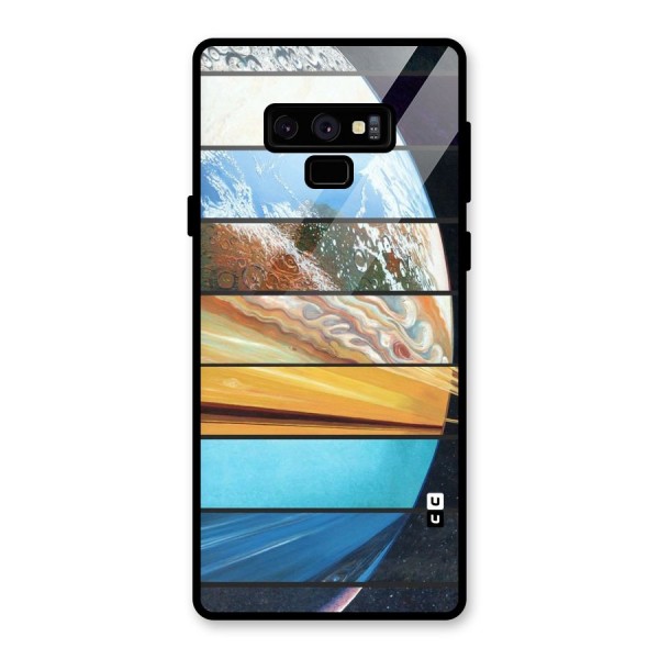 Earthly Design Glass Back Case for Galaxy Note 9