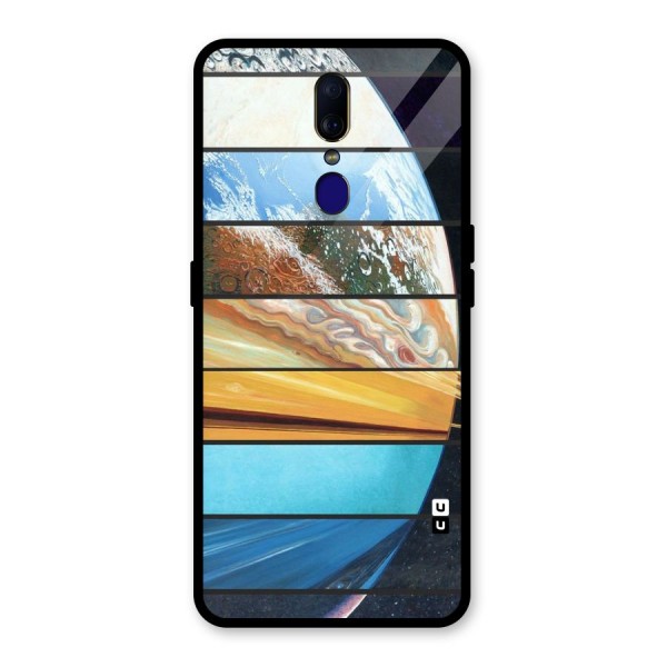 Earthly Design Glass Back Case for Oppo F11